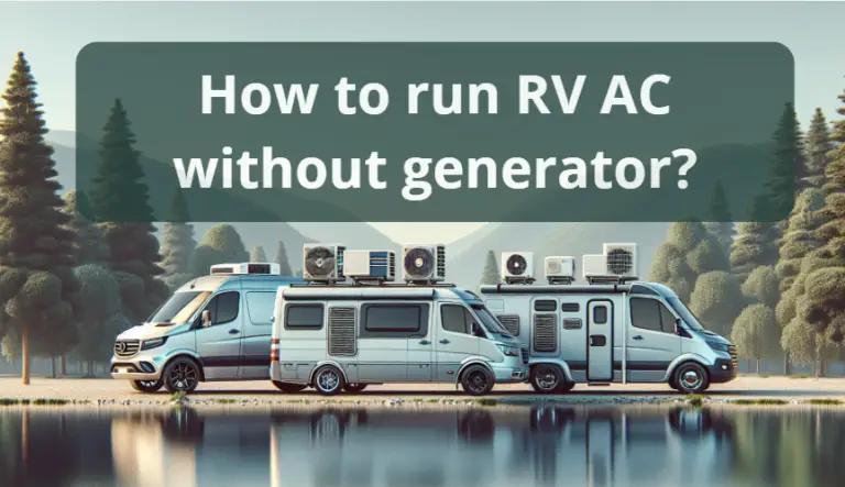 How to run RV AC without generator?